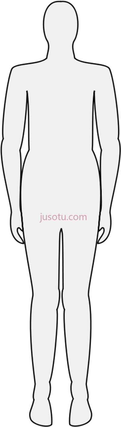 人体,body silhouette human white PNG