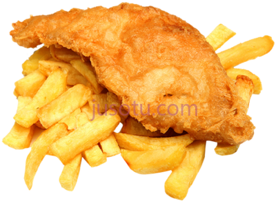 鳕鱼薯条,seniors cod & chips PNG