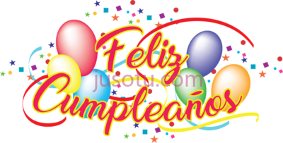 生日快乐气球,feliz cumpleanos PNG