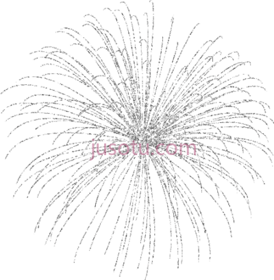 烟花,fireworks silver PNG