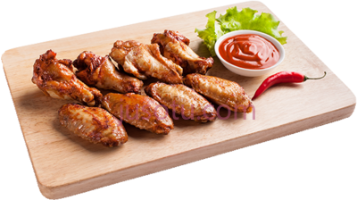 鸡翅辣酱,chicken wings hot sauce PNG