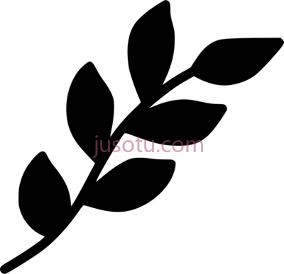 枝叶,branch leaf leaves spring decoration nature plant PNG