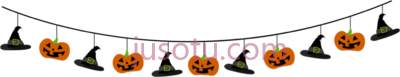 万圣节灯,halloween light PNG