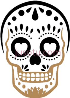 骷髅,表情 PNG