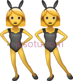 女性兔耳,舞女,表情 PNG