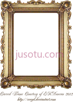 老式雕刻金镜框,vintage frames PNG