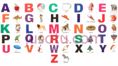 字母, PNG