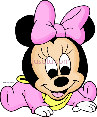 米老鼠,baby minnie cute cartoon mouse PNG