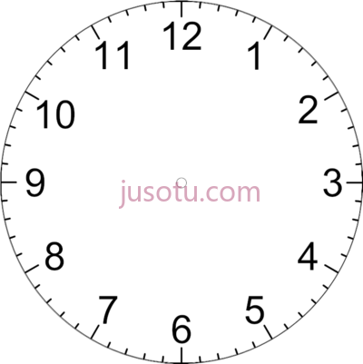 时钟指针编号,clock icon numbers PNG