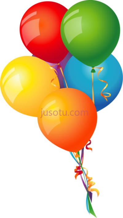 生日气球,ballons seul birthday balloons PNG