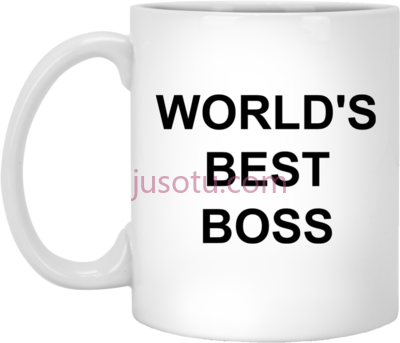 马克杯,world's best boss mug PNG