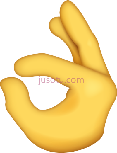 手势,ok hand sign emoji PNG