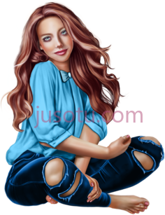 女人,3d girl art PNG
