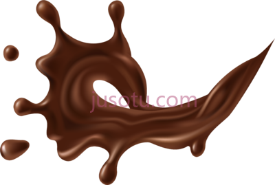 巧克力,chocolate splash milk PNG