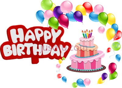生日快乐气球,happy birthday balloons library PNG