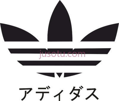 阿迪达斯标志,adidas logo japan PNG