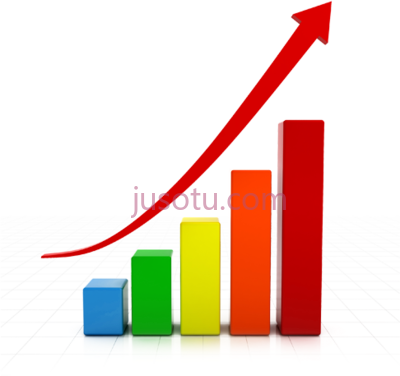 增加上升,increase graphs PNG
