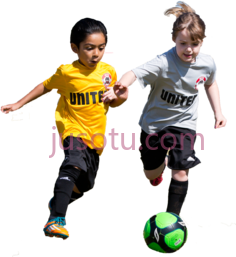 儿童运动足球PNG