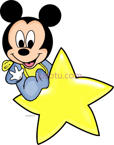 迪士尼童星米老鼠,disney baby star mickey mouse PNG