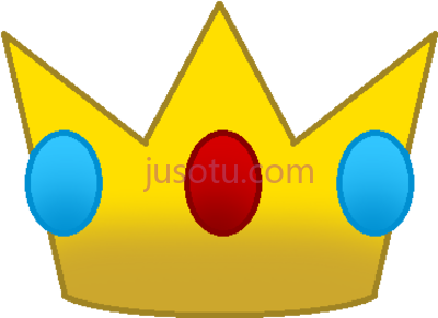 碧奇公主王冠,princess peach crown PNG