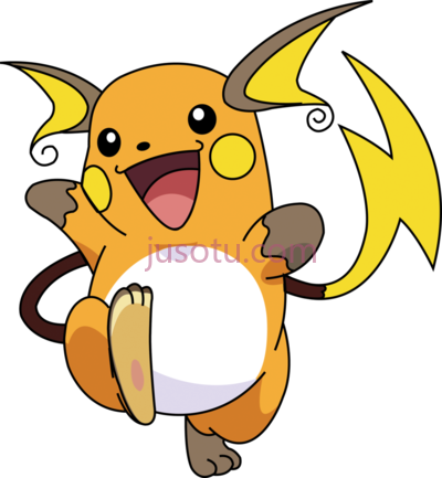 宝可梦,raichu wallpaper PNG