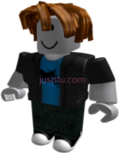 罗布乐思,roblox character bacon hair noob PNG
