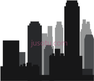高层建筑,tall building silhouette at get PNG