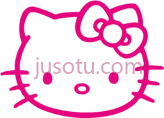 凯蒂猫蝴蝶结PNG