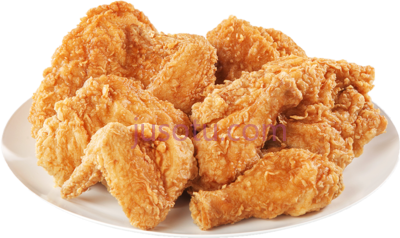 翅骨炸鸡,breaded bone in wings PNG