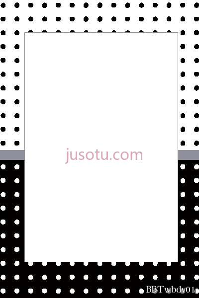 圆点黑白,polka dot border this black and white PNG