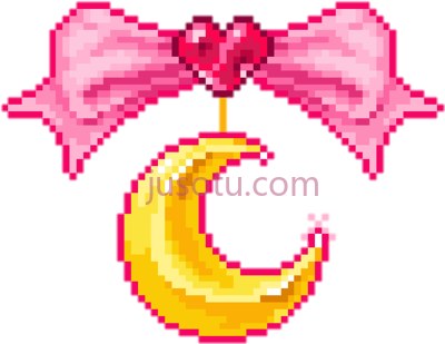 月亮,moon pixel we heart PNG