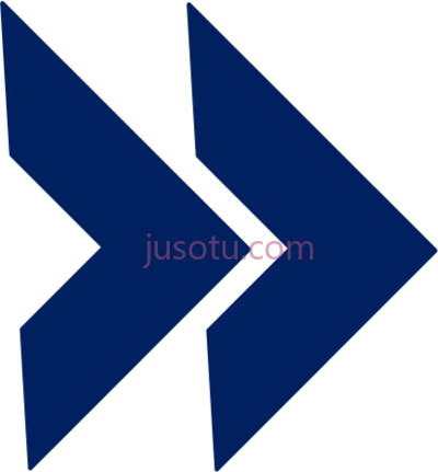 蓝色箭头,blue point arrow icon PNG