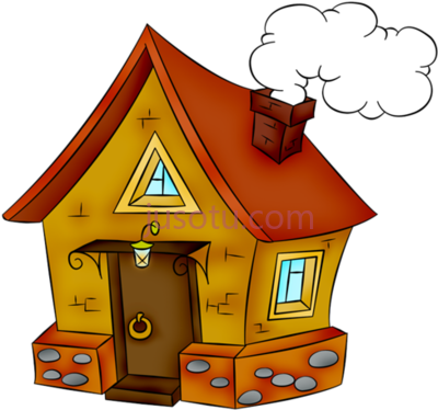 房子,house cartoon PNG
