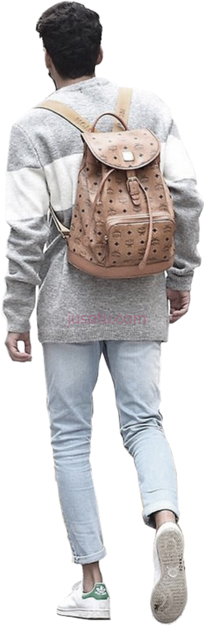 男人背包,architecture people landscape rendering PNG