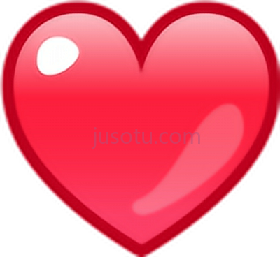 红心,corazon emoji rojo emoticono amor PNG
