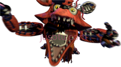 玩具熊的五夜后宫,five nights at freddy's 2 fnaf withered foxy jumpscare PNG