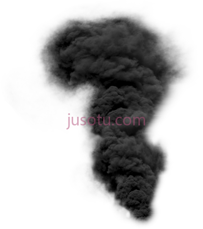 黑烟,black smoke PNG