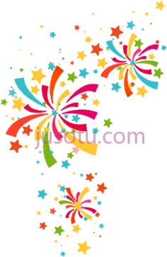 生日快乐纸屑PNG