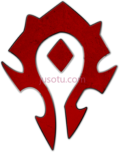 部落标志魔兽世界,horde logo world warcraft symbol PNG