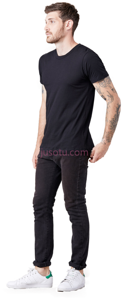 男子站立,man standing PNG