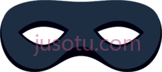 防盗面具PNG