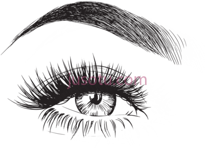 眉毛睫毛,eyebrows and eyelashes PNG