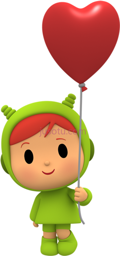 小P优优,nina de pocoyo para colorear PNG