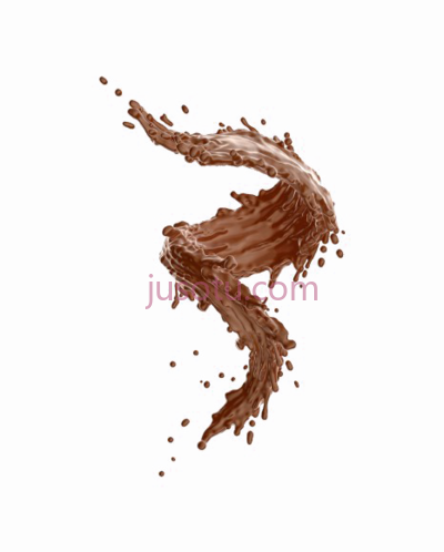 巧克力飞溅,chocolate splash PNG