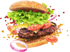 汉堡PNG