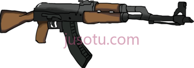 卡拉什尼科夫自动步枪,ak47 cartoon PNG