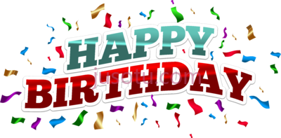 生日快乐,happy birthday PNG