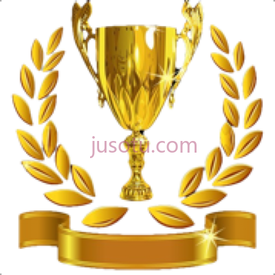 金奖杯,golden cup trophy leaves icon PNG