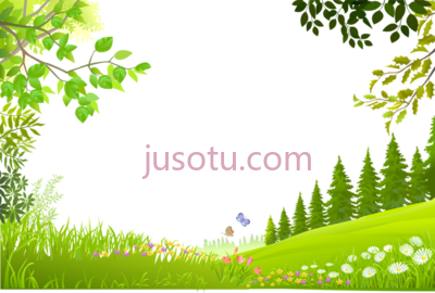 植物树木,plants nature material trees green grass cartoon PNG