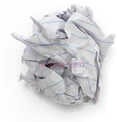 纸团,paper wad crumbledpaper trash garbage PNG